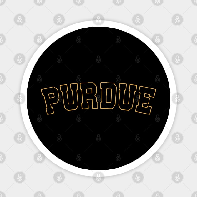 PURDUE Basketball & Football Tribute - Basketball & Football Purdure University Design Purdue Tribute - Basket Ball & Football Player Magnet by TributeDesigns